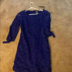 Blue Lace Vince Camuto Dress